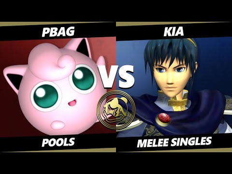 Daddy's Den - Pbag (Jigglypuff) Vs. Kia (Marth) Smash Melee - SSBM