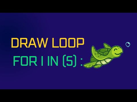 Python Turtle Graphics Loops