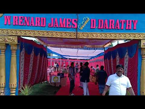 Samina flower decoration in KGF