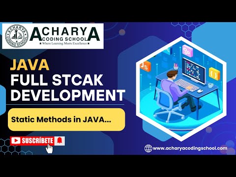 Static Methods In Java Java Methods Explained By Acharya Coding School