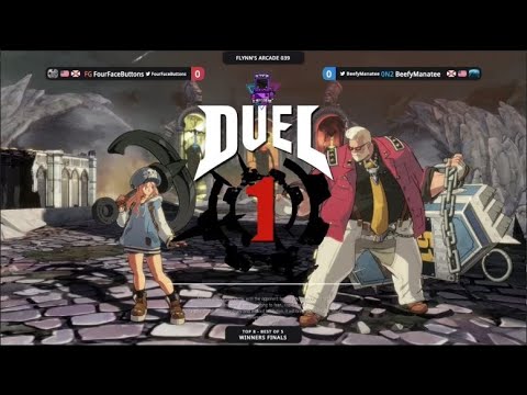 Flynn's Arcade 039 Winners Finals FourFaceButtons (May)Vs BeefyManatee (Goldlewis)Guilty Gear Strive