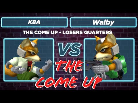 The Come Up: K8A vs Walby - Losers Quarters SSBM