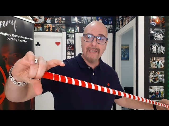 Vídeo relacionado con SUMAG Magic Staff - Bastón de metal con video tutorial de enlace varitas para magos profesionales, primer plano, trucos de magia, accesorios para personal de bolsillo, ilusión
