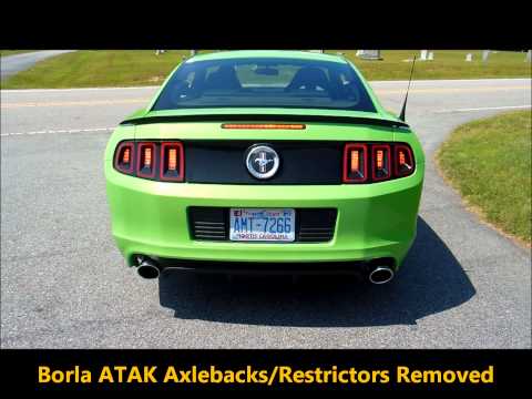 2013 Boss 302 Borla ATAK Exhaust