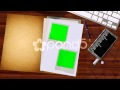 Secret Files Opens Animation With Green Screen Pictures Inside 4K Ultra Hd