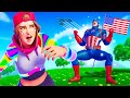 playing Fortnite in USA is crazy...