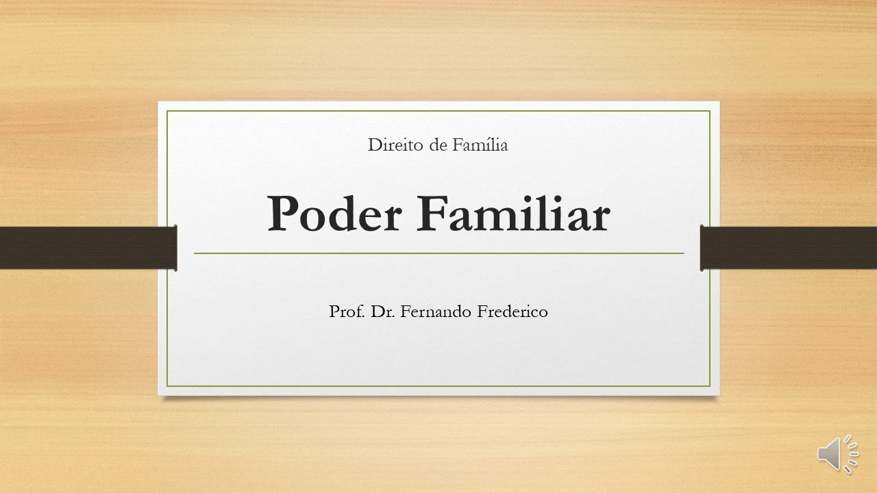 Poder familiar
