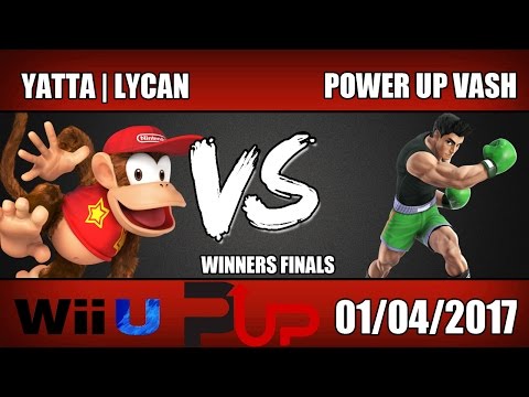 Yatta | Lycan (Diddy Kong) vs. PowerUp | Vash (Little Mac) - Wii U Winner Finals - SOS