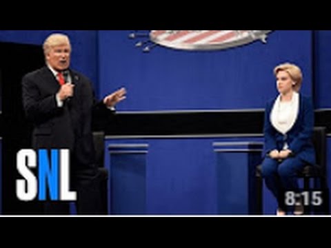 SNL Donald Trump vs Hillary Clinton Town Hall Debate Cold Open Saturday Night Live
