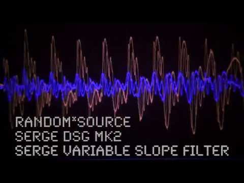 Random*Source Serge DSG mk2 and Variable Slope Filter (VCFS)
