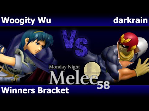 MNM 58 Melee - Woogity Wu (Marth) vs darkrain (C Falcon) - Winners Bracket