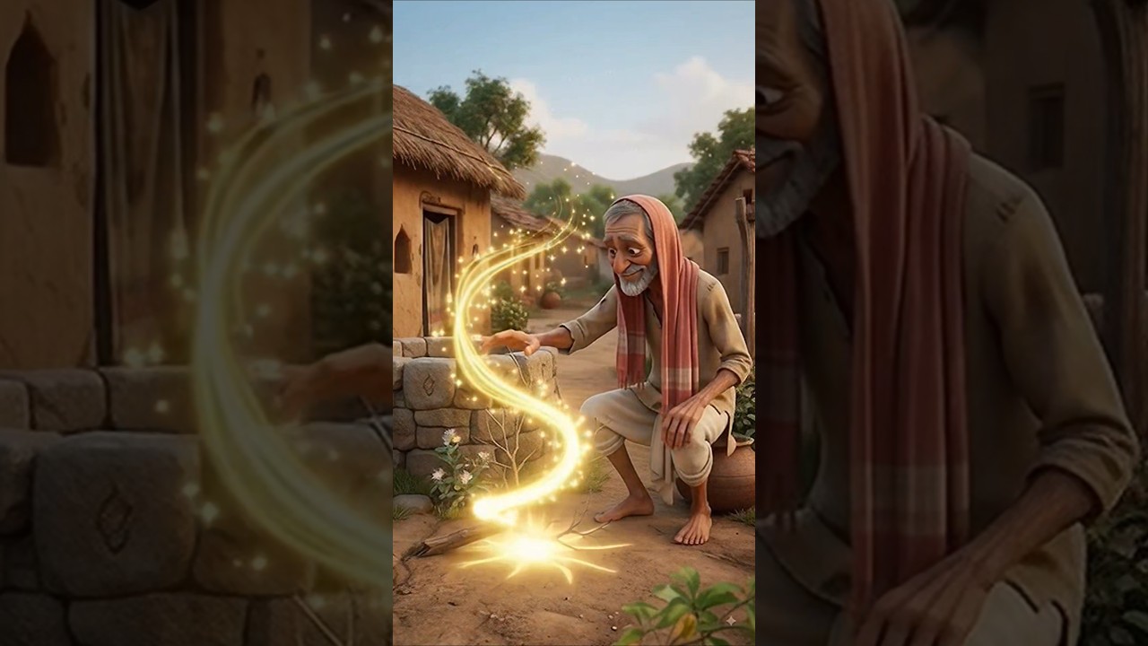 He Gave Away His Last Roti… Then Something Magical Happened! 😱❤️✨ #Shorts