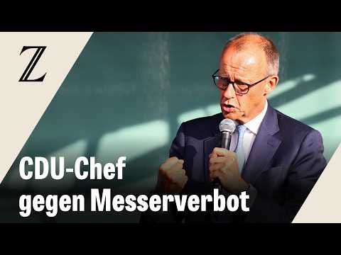 Nach Anschlag in Solingen: Merz nennt Ampelpläne zu Waffengesetzen "baren Unfug"