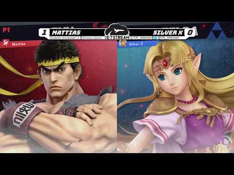 Students Showdown 3 Winners Semis - Mattias (Ryu) Vs. Silver X (Zelda) Smash Ultimate - SSBU