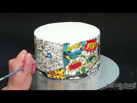 Super Comic standard height professional mesh cake stencil #16 Super Comic standard height professional mesh cake stencil #16