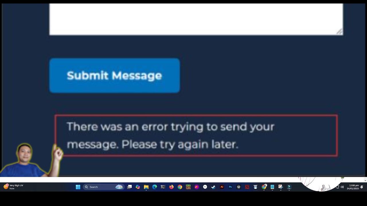 Basic Tutorial: How to fix website's contact form sending error.   #freelancer    #viralchallenge