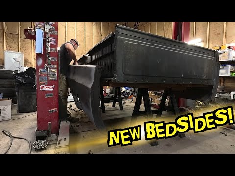 How to Install new bedsides on a 1985 Chevy C10 Squarebody