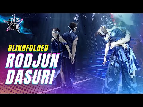 Rodjun Cruz and Dasuri Choi stun the audience with a blindfolded dance! | Stars On The Floor