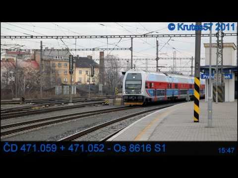 ČD 471.059+052 - Os8616, Praha-Libeň, 10.2.2011