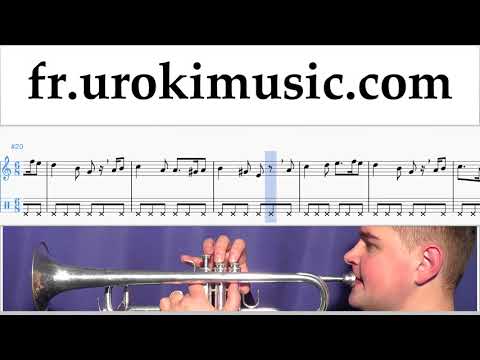 Cours de Trompette Greensleeves Tuto Partitions Partie#2 um-b829