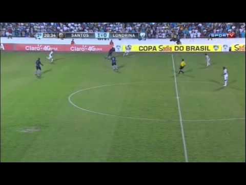 Santos 1 x 0 Londrina 2 tempo