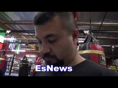 Boxing Star Alex Gvozdyk Working The Speed Bag - EsNews Boxing
