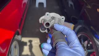 Mazda 3 Thermostat and Coolant Replacement