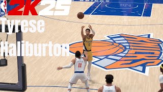 Tyrese Haliburton Jumpshot Signature and Body Fix | NBA 2K25 | PS5