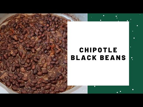 Chipotle Black Beans