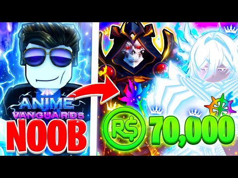 I Spent $70,000+ Robux to Make My Subscriber OVERPOWERED In Anime Vanguards!