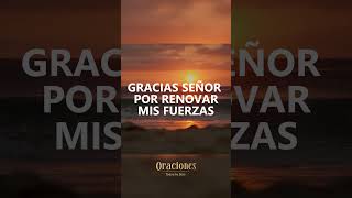 GRATITUD | DIOS RENUEVA TUS FUERZAS EN EL CANSANCIO #oraciondelamanana #oracionmatutina