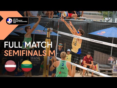 Full Match | CEV U22 Beach Volleyball European Championship 2025 | Semifinals M