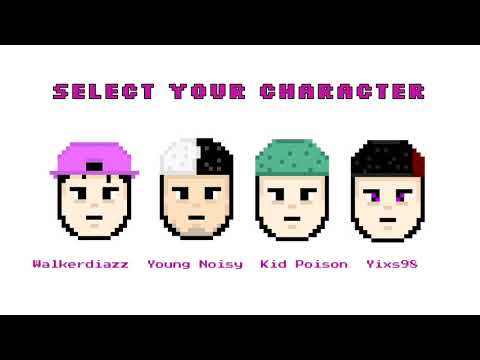 Young Noisy - Shawty Remix ft. Yixs98, Kid Poison, WalkerDiazz (Video Lyrics)
