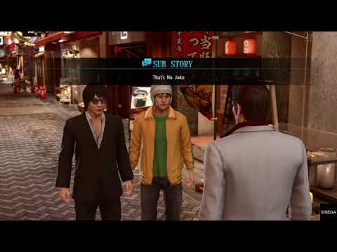 Thats no joke substory - Yakuza Kiwami 2 #yakuza2 #substory