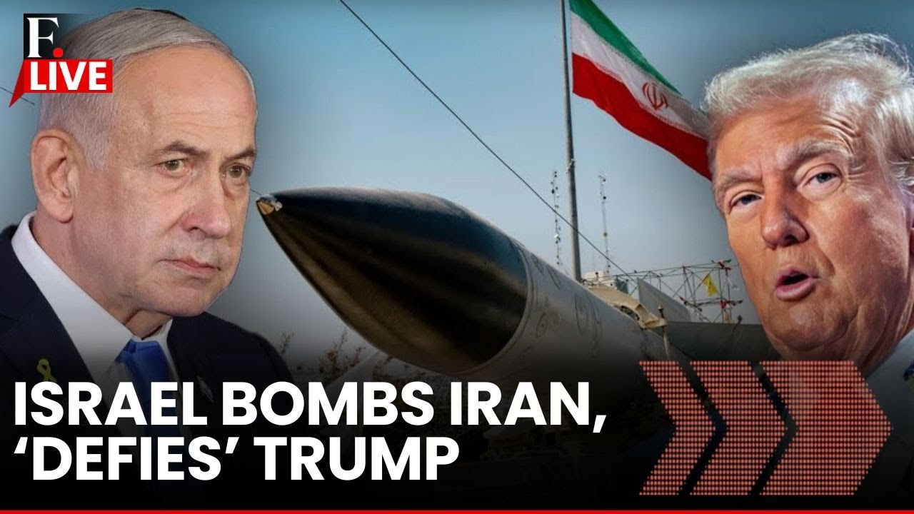 Israel Launches Iran Attacks after IRGC's Fire, Defies Trump's Restraint Call | West Asia War LIVE