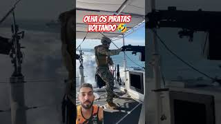 Music video thumbnail preview for Quero ver os piratas tentarem agora#asmr #pirates  #battledrills#military#ocean  #fishing#armylover by Defesa Armada