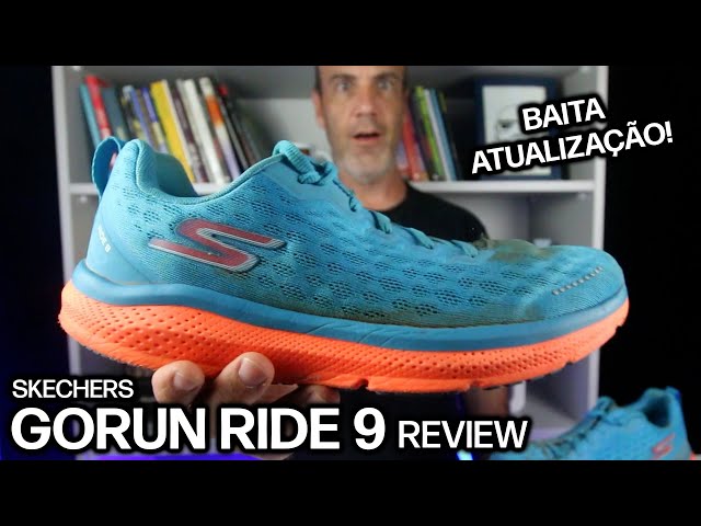 Skechers GoRun Ride 9 | Uma BAITA atualização! o review