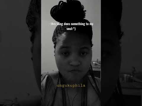 this song does something to my soul:^) ungukuphila by xolly mncwango .