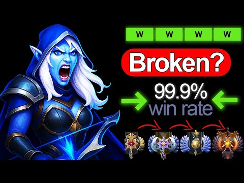 Unstoppable Drow Ranger Easy Lane — Broken Hero to Boost Your MMR (7.39e · Immortal)