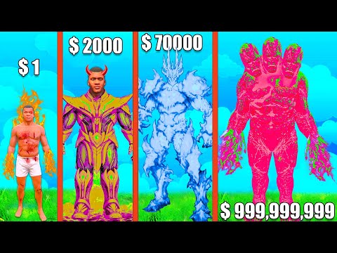 $1 ALL FATHER GOD TITAN YEARS SUIT into $1,000,000,000 ALL FATHER GOD TITAN YEARS SUIT in GTA 5 !