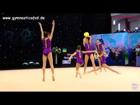 Ukraine 3 balls 2 ropes AA - Miss Valentine 2018