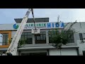 Signboard 3D Emboss And Zink Base Signboard B1 World Of Advertising