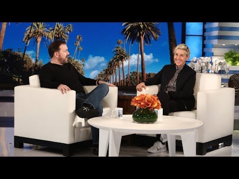 Ricky Gervais Talks Having the 'Man Flu'