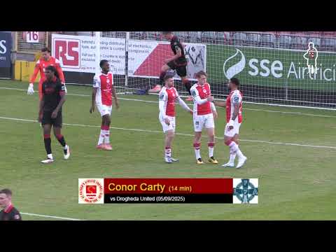 Goal: Conor Carty (1st vs Drogheda United 05/09/2025)