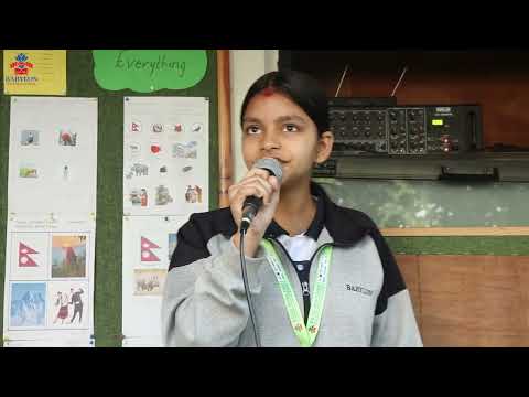 Excursion Tour to the Botanical Garden | Presentation by Saloni Mahato – Grade VIII A1#studentlife