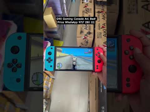 G90 Game Console 🔥 7” Full Display | 10000+ Games | Best Gift for Gamers 🎮 #gamingconsole #shorts