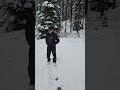 Singing in the snow