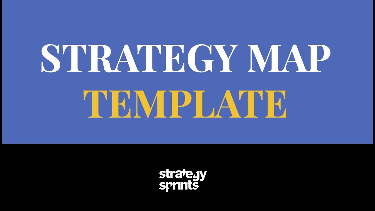 Strategy Map Template - Simon Severino, CEO of Strategy Sprints GmbH on the | STRATEGY SPRINTS