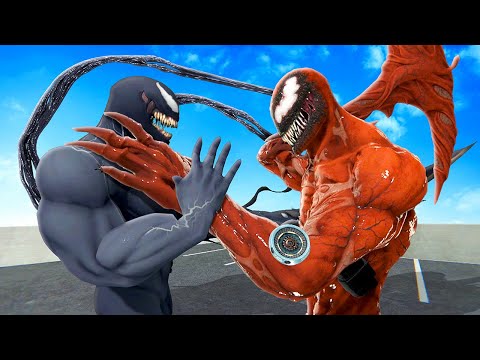 Becoming VENOM and Fighting Carnage - Bonelab VR Mods