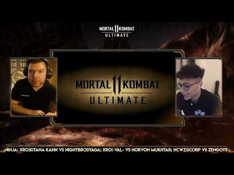 Mortal kombat 11  Tournament  WASNET NINJA vs GigantMysli  XRO CHALLENGE IV   TOP 8